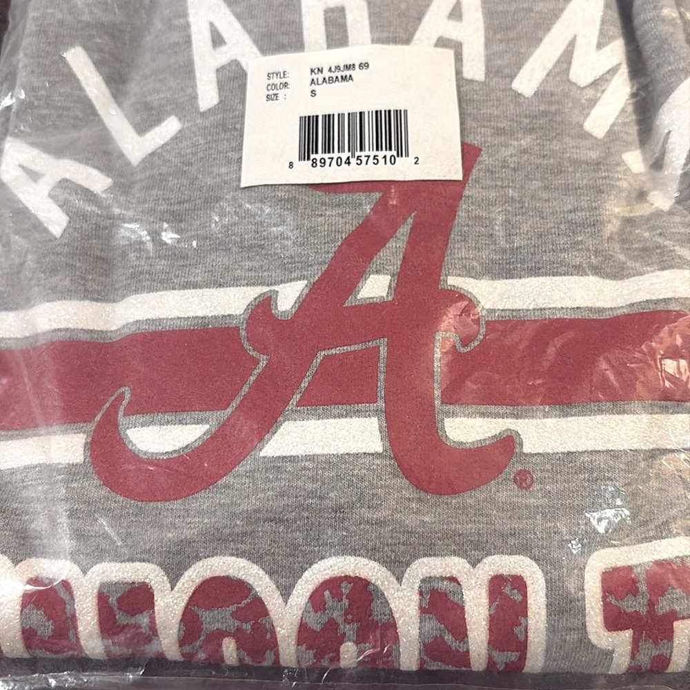 NWT [Gen2] Alabama Crimson Tide NCAA Flow Hoodie Hooded Sweatshirt Juniors S 3/5 - Picture 12 of 12